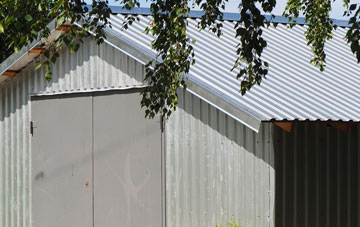 repairing Ystradgynlais metal garage roofing